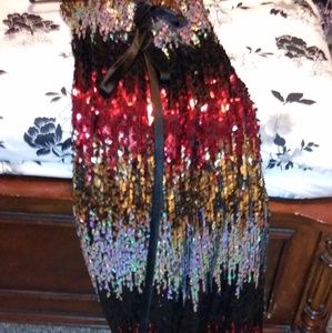 Elegant evening gown for all to see